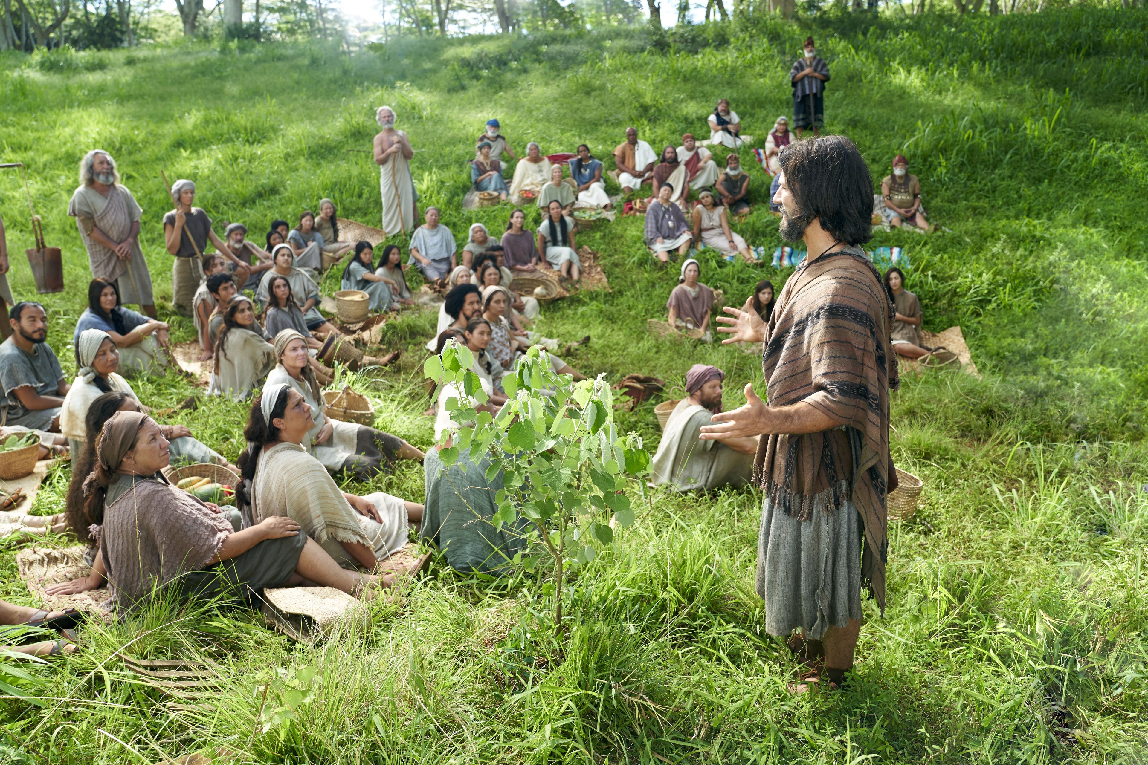 Alma the Younger Speaking to the Zoramites