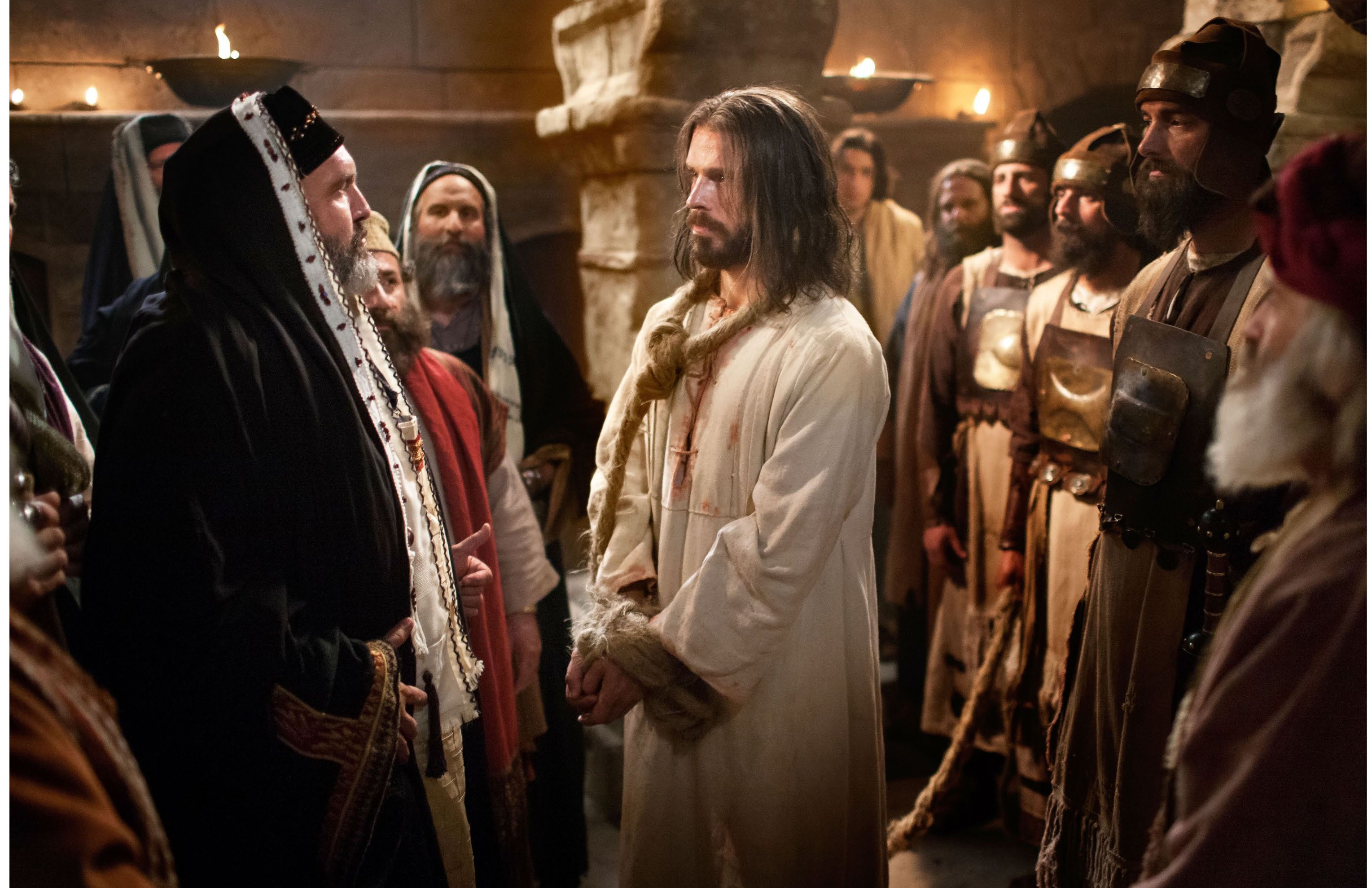 Jesus before Pilate during His trial