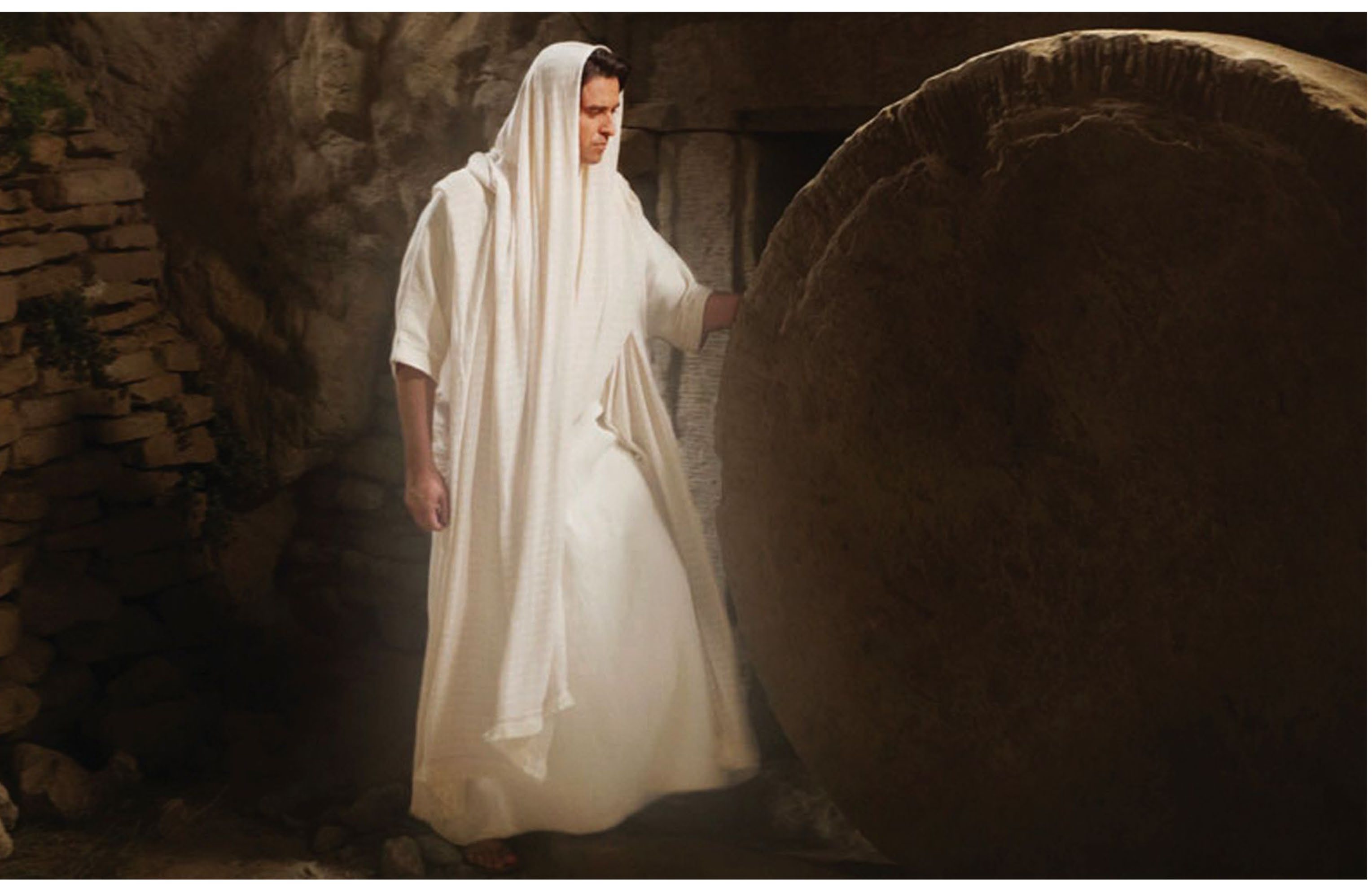 The angel appearing at the tomb on Easter morning