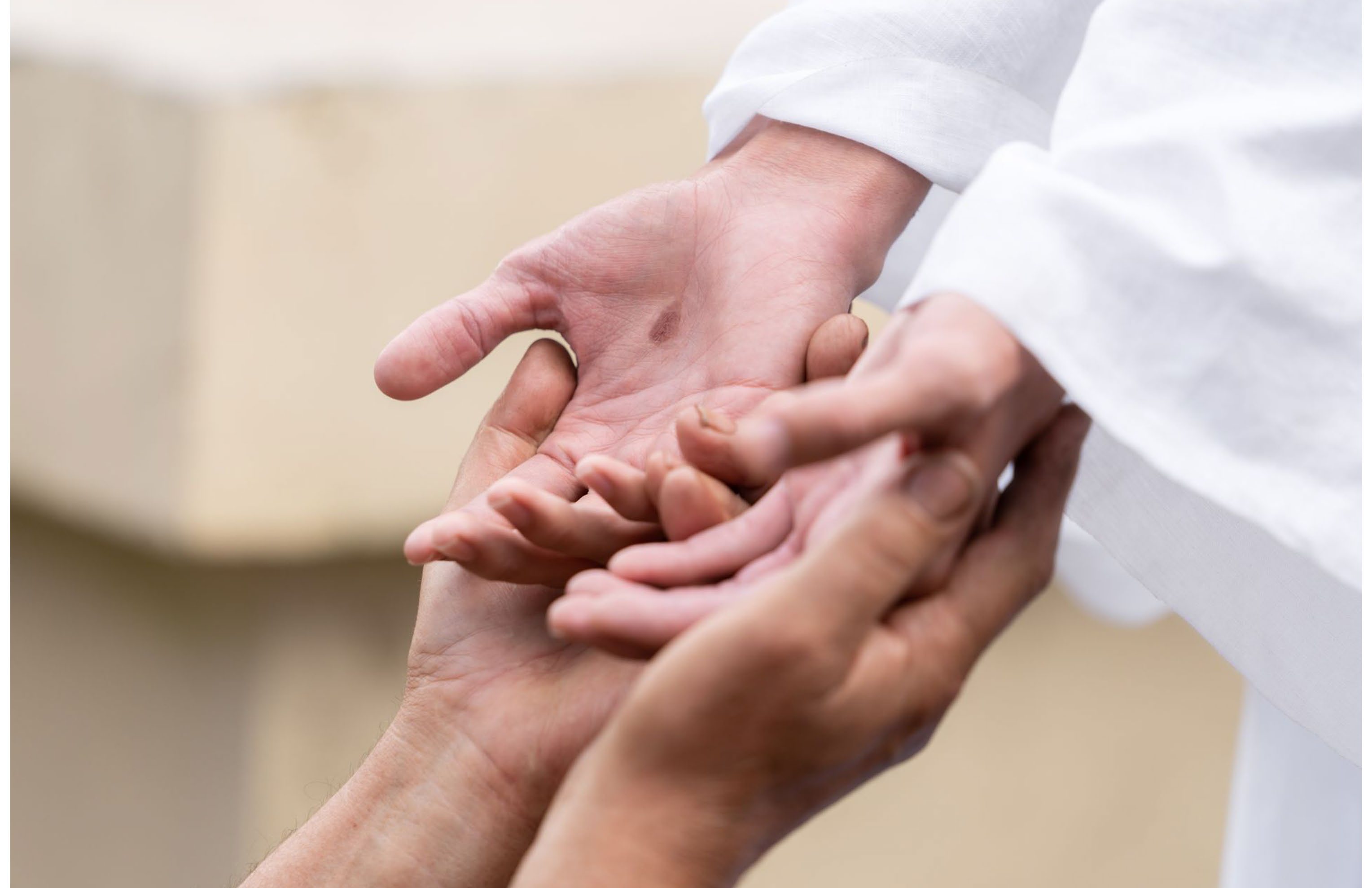 The risen and glorified Jesus Christ — triumphant over death