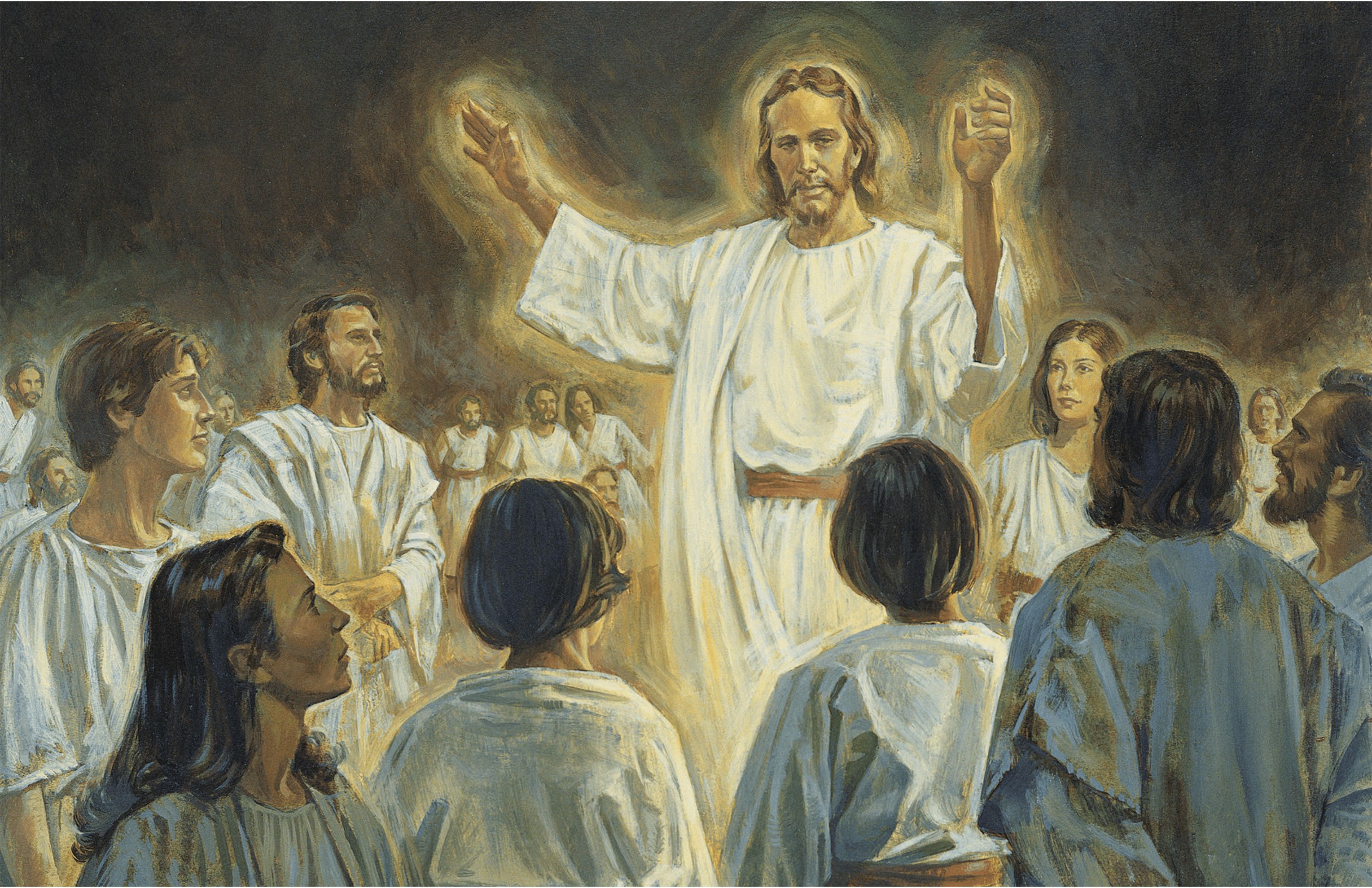 Christ's spirit preaching to the spirits in prison in the spirit world